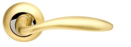 Ручка раздельная Armadillo (Армадилло) Virgo LD57-1SG/CP-1 матовое золото/хром