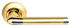 Ручка раздельная Armadillo (Армадилло) Stella LD28-1SG/GP-4 матовое золото/золото