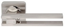 Ручка раздельная Armadillo (Армадилло) BRISTOL SQ006-21SN/CP-3 матовый никель/хром