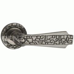 Комплект дверных ручек RENZ DH 618-20 SL Идол серебро античное