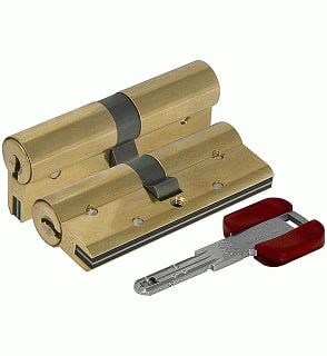 Цилиндровый механизм Cisa RS3 OL3S1-13.66 (70 мм/30+10+30), ЛАТУНЬ